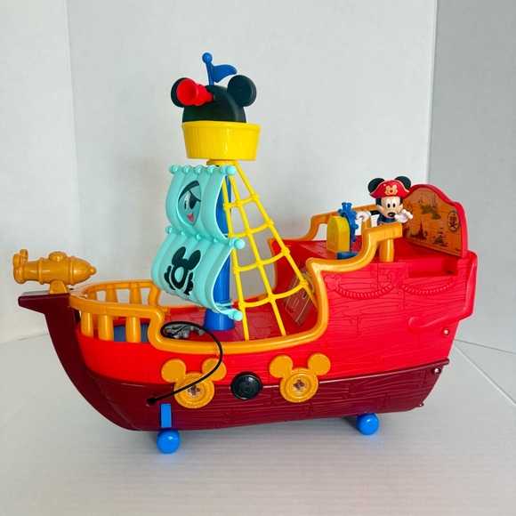 Disney Junior Mickey Mouse Funhouse Treasure Adventure Pirate Ship Sounds - Picture 3 of 15